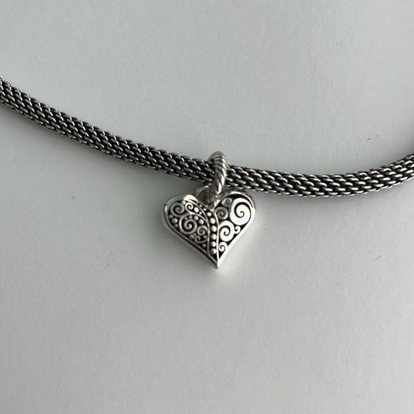 Brighton Jewelry - Silver Heart Brighton Charm